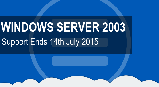 Windows 2003 end of life migration