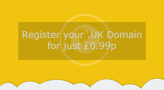 .UK Domains just 99p